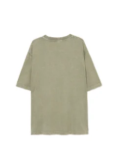 Cropp Koszulki*T-shirt z postrzępionymi brzegami zielony