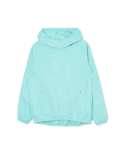 Cropp Kurtki, Płaszcze*Turkusowa kurtka z regulowanym kapturem zielony