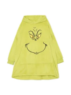 Cropp Cozy|Akcesoria Świąteczne*Świąteczna bluza snuddie Grinch zielony