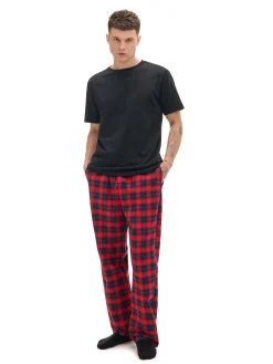 Cropp Cozy|Piżamy, Kapcie*Świąteczna piżama czerwony