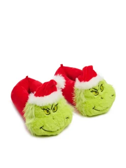 Cropp Kapcienew|Cozy*Świąteczne duże kapcie Grinch zielony