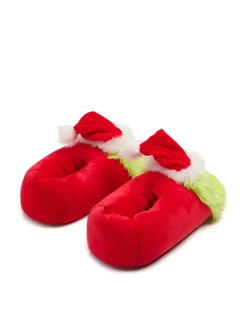 Cropp Kapcienew|Cozy*Świąteczne duże kapcie Grinch zielony