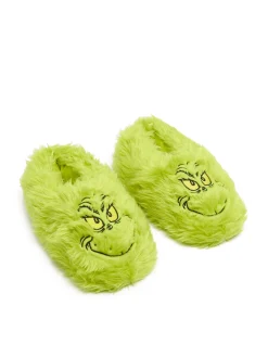 Cropp Za Kostkę|Akcesoria Świąteczne*Świąteczne kapcie Grinch zielony