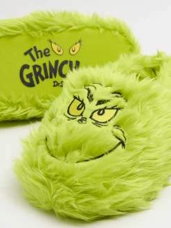 Cropp Za Kostkę|Akcesoria Świąteczne*Świąteczne kapcie Grinch zielony