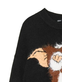 Cropp Swetry*Świąteczny sweter z Gremlinem Gizmo czarny