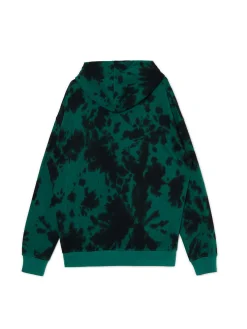 Cropp Bluzy*Wzorzysta bluza z kapturem zielony