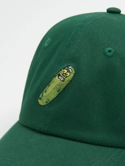 Cropp Czapki*Zielona czapka z daszkiem Rick and Morty zielony