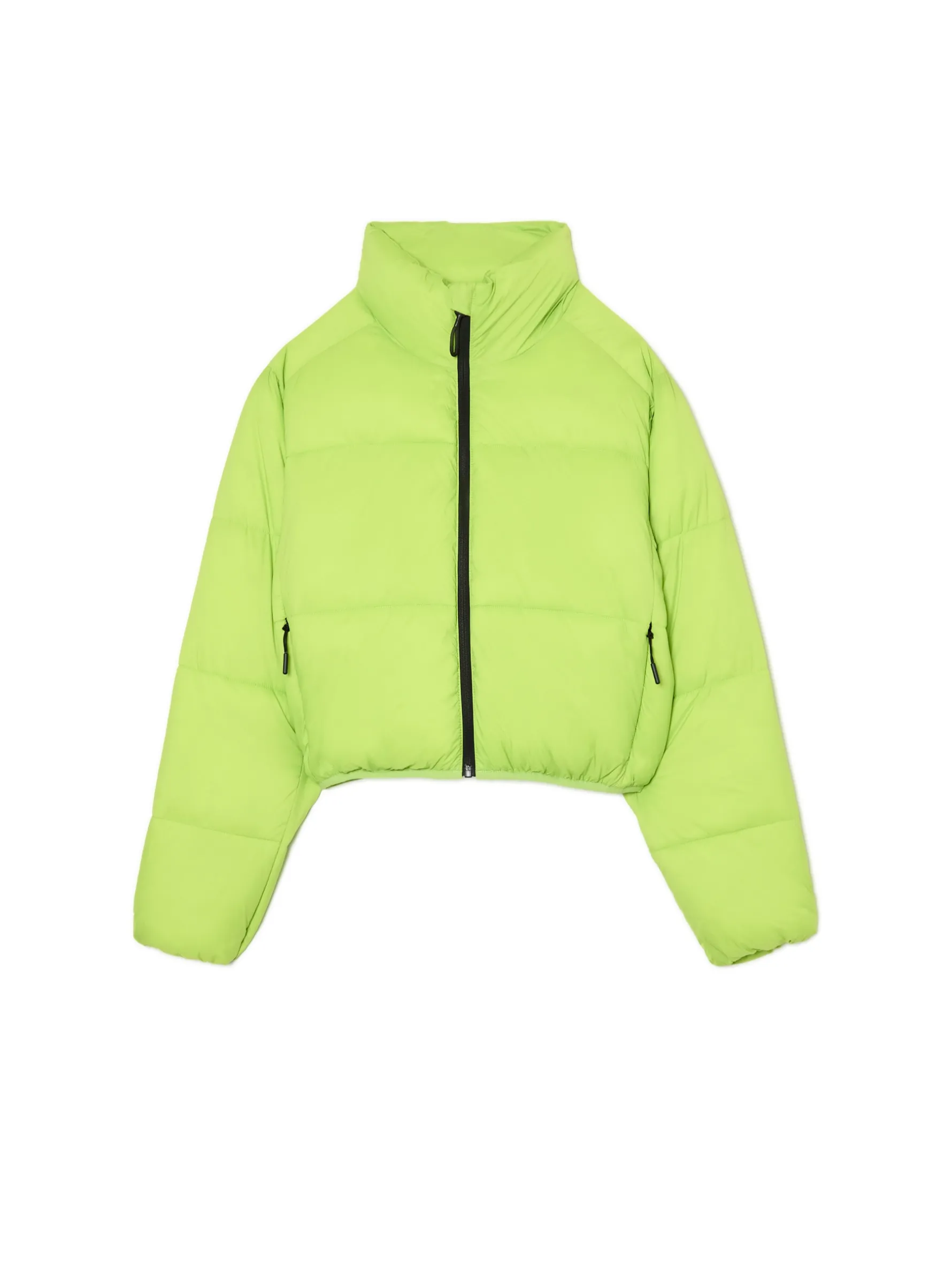 Cropp Kurtki, Płaszcze*Zielona kurtka puffer zielony