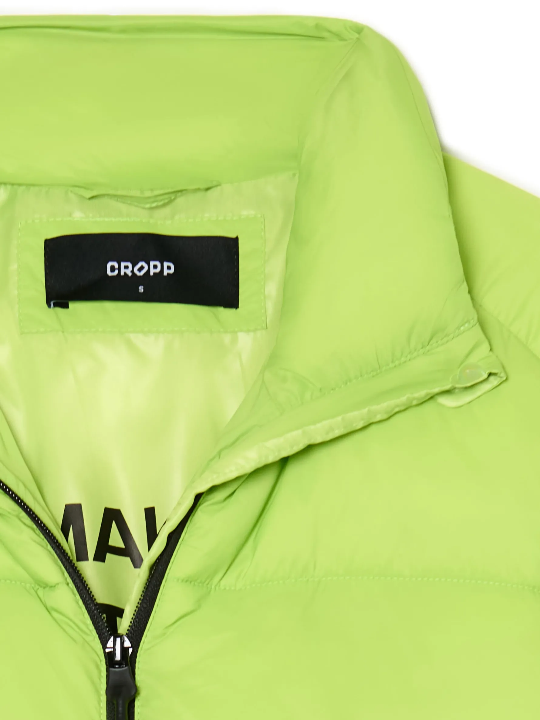 Cropp Kurtki, Płaszcze*Zielona kurtka puffer zielony