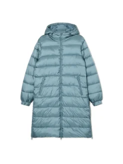 Cropp Kurtki, Płaszcze*płaszcz puffer z kapturem zielony